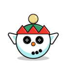 Snoji Face Stickers - Winter Emoji Meme（個別スタンプ：37）