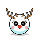 Snoji Face Stickers - Winter Emoji Meme（個別スタンプ：38）