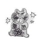 Lovely Black Bear（個別スタンプ：7）