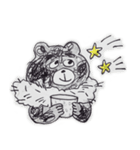 Lovely Black Bear（個別スタンプ：11）