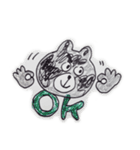 Lovely Black Bear（個別スタンプ：14）