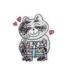 Lovely Black Bear（個別スタンプ：19）