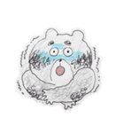 Lovely Black Bear（個別スタンプ：24）
