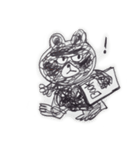 Lovely Black Bear（個別スタンプ：27）
