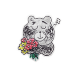 Lovely Black Bear（個別スタンプ：28）