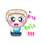 Hello my name is Mojo.^_^（個別スタンプ：16）