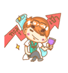 U＆V Lab boy（個別スタンプ：7）