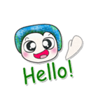 Hi！ My name is Hirashi. ^_^（個別スタンプ：1）