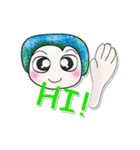 Hi！ My name is Hirashi. ^_^（個別スタンプ：4）