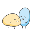 Poached egg and his friend（個別スタンプ：34）