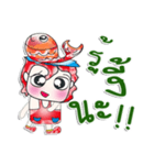 Mr. Setsuna. I love fish. ^_^（個別スタンプ：22）