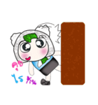 Hi！ My name is Savamura. ^_^（個別スタンプ：15）