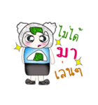 Hi！ My name is Savamura. ^_^（個別スタンプ：38）