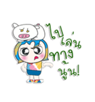 Mr. Nada. I love pig. ^_^（個別スタンプ：10）