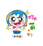 Hi！ My name is Nada. ^_^（個別スタンプ：1）