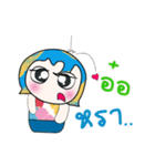 Hi！ My name is Nada. ^_^（個別スタンプ：9）