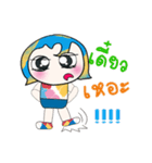 Hi！ My name is Nada. ^_^（個別スタンプ：13）