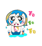 Hi！ My name is Nada. ^_^（個別スタンプ：21）