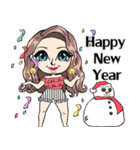 Happy new year(eng)（個別スタンプ：8）
