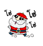 Santa Claus in Christmas day（個別スタンプ：9）