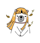 Bear Eye Girl（個別スタンプ：5）