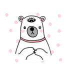 Bear Eye Girl（個別スタンプ：17）