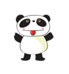 Panda Cute cute（個別スタンプ：3）