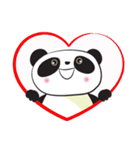 Panda Cute cute（個別スタンプ：6）
