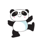 Panda Cute cute（個別スタンプ：9）