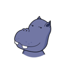 Pota The Hippo : animated（個別スタンプ：9）