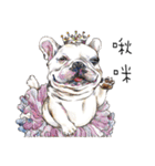 Bonbonfrenchie funny stickers（個別スタンプ：18）