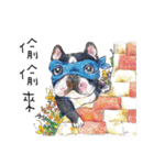 Bonbonfrenchie funny stickers（個別スタンプ：21）