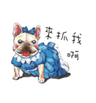 Bonbonfrenchie funny stickers（個別スタンプ：32）