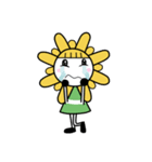 Lovely Sun Flowers（個別スタンプ：9）