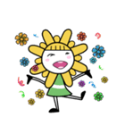 Lovely Sun Flowers（個別スタンプ：28）