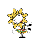 Lovely Sun Flowers（個別スタンプ：38）