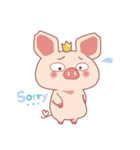 Another Cute Lovely Pig（個別スタンプ：14）