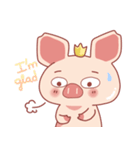 Another Cute Lovely Pig（個別スタンプ：18）