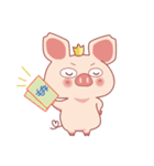 Another Cute Lovely Pig（個別スタンプ：34）