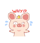 Another Cute Lovely Pig（個別スタンプ：35）