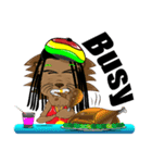 Jamaican Rasta Cat（個別スタンプ：10）