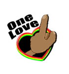 Jamaican Rasta Cat（個別スタンプ：11）