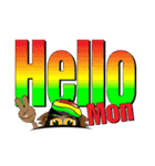 Jamaican Rasta Cat（個別スタンプ：18）