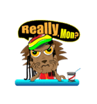 Jamaican Rasta Cat（個別スタンプ：22）