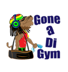 Jamaican Rasta Cat（個別スタンプ：24）
