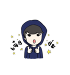 F Hoodie boy（個別スタンプ：2）