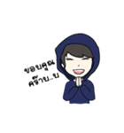 F Hoodie boy（個別スタンプ：11）