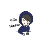 F Hoodie boy（個別スタンプ：20）