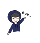 F Hoodie boy（個別スタンプ：25）