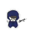 F Hoodie boy（個別スタンプ：32）